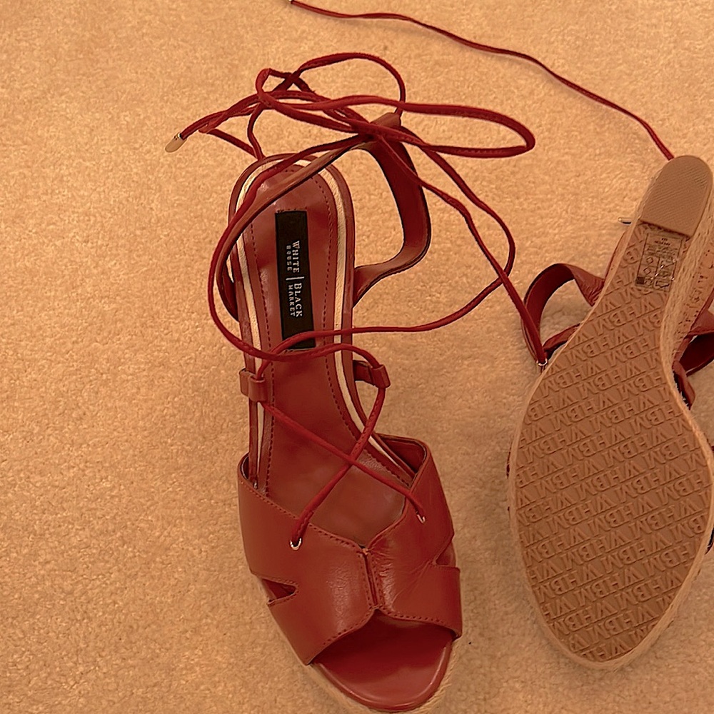 White House black market sandals new never used